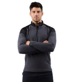 SPARTAN By CRAFT Core Edge Thermal Midlayer - Men's -Sportswear Store CRAFT Mens Core Edge Thermal Midlayer Black 3