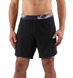 SPARTAN By CRAFT Pro Series 2.0 2-in-1 Short - Men's -Sportswear Store CRAFT Mens Pro Series 2 in 1 Short Black 1