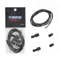 SPARTAN By CRAFT Speed Laces -Sportswear Store CRAFT Spartan Speed Laces 2 pack Black 4