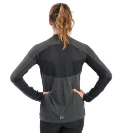 SPARTAN By CRAFT SubZ LS Wool Tee - Women's -Sportswear Store CRAFT Womens Subz LS Wool Tee Black 3