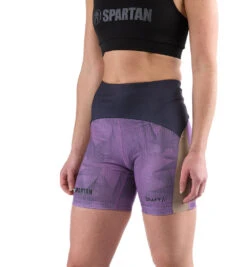 SPARTAN By CRAFT Hot Short - Women's -Sportswear Store CRAFT Womens Trail Hot Short Violet Print 3