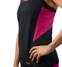 SPARTAN By CRAFT Hypervent Singlet - Women's -Sportswear Store CRAFT Womens Trail Hypervent Singlet Black Roxo 5