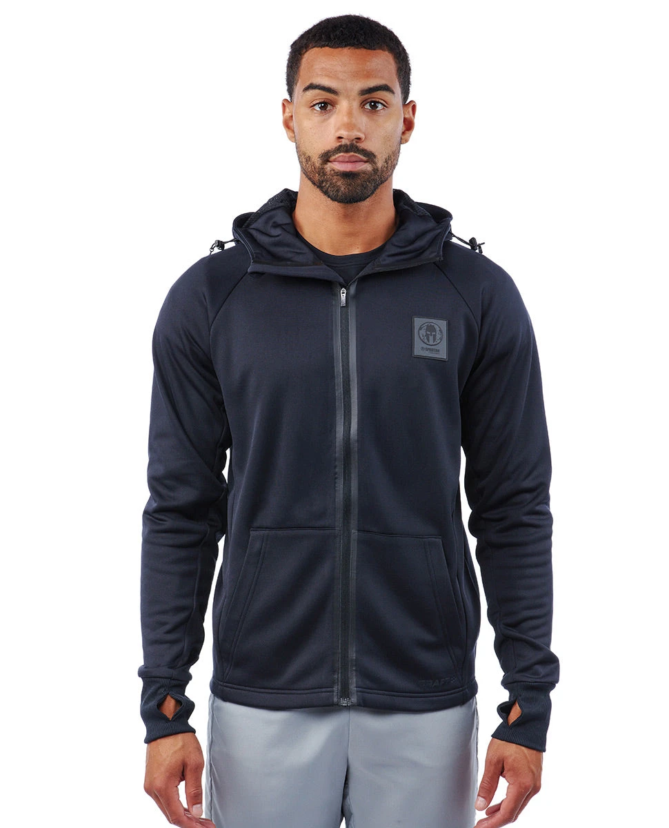 SPARTAN By CRAFT Charge Tech Sweat Hood Jacket - Men's 2 SPARTAN By CRAFT Charge Tech Sweat Hood Jacket - Men's - Image 2