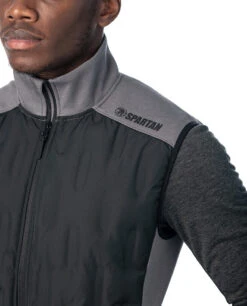 SPARTAN By CRAFT Hybrid Vest - Men's -Sportswear Store CRAFT Mens Hybrid Vest Grey 5