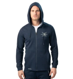 SPARTAN By CRAFT Icon FZ Hood - Men's -Sportswear Store CRAFT Mens Icon Hoodie Blaze 5