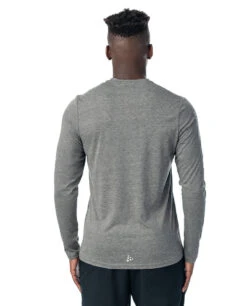 SPARTAN By CRAFT Trifecta Tri-Blend LS Tee - Men's -Sportswear Store CRAFT Mens Tri Blend LS Trifecta Tee Grey 3