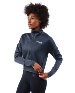SPARTAN By CRAFT Charge Sweat Jacket - Women's 8 SPARTAN By CRAFT Charge Sweat Jacket - Women's -Sportswear Store CRAFT Womens Charge Crop Jacket Black 2