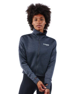 SPARTAN By CRAFT Charge Sweat Jacket - Women's 9 SPARTAN By CRAFT Charge Sweat Jacket - Women's -Sportswear Store CRAFT Womens Charge Crop Jacket Black 3