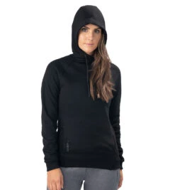 SPARTAN By CRAFT Icon Pullover Hood - Women's -Sportswear Store CRAFT Womens Icon Hoodie Black 5