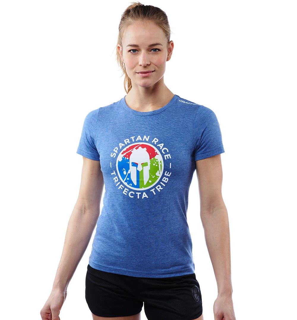 SPARTAN By CRAFT Trifecta Tri-Blend Tee - Women's 2 SPARTAN By CRAFT Trifecta Tri-Blend Tee - Women's - Image 2