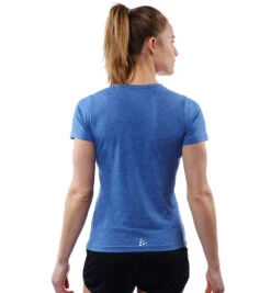 SPARTAN By CRAFT Trifecta Tri-Blend Tee - Women's 5 SPARTAN By CRAFT Trifecta Tri-Blend Tee - Women's -Sportswear Store CRAFT Womens Tri Blend Trifecta Tee Blue 3