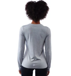 SPARTAN By CRAFT Trifecta Tri-Blend LS Tee - Women's -Sportswear Store CRAFT Womens Trifecta LS Tee Grey 3