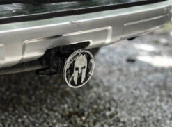 SPARTAN Helmet Trailer Hitch Cover - Camouflage -Sportswear Store Camo Hitch 3