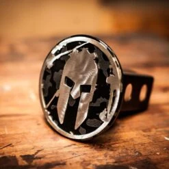 SPARTAN Helmet Trailer Hitch Cover - Camouflage -Sportswear Store Camo Hitche 5