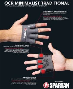 SPARTAN By Franklin OCR Minimalist Traditional Gloves 15 SPARTAN By Franklin OCR Minimalist Traditional Gloves -Sportswear Store Franklin OCR Minimalist Traditional Glove Tech Sheet