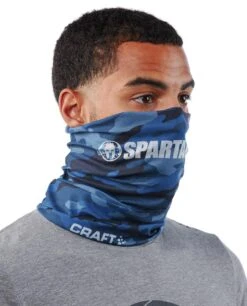 SPARTAN By CRAFT Camouflage Neck Tube -Sportswear Store Neck Tube Camo Blue 2