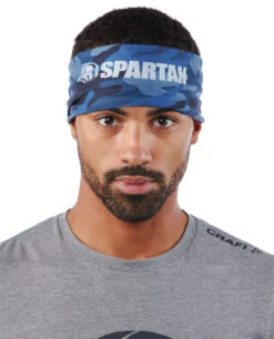 SPARTAN By CRAFT Camouflage Neck Tube -Sportswear Store Neck Tube Camo Blue 3