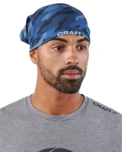 SPARTAN By CRAFT Camouflage Neck Tube -Sportswear Store Neck Tube Camo Blue 4