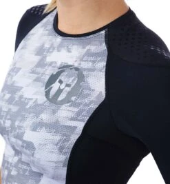 SPARTAN By CRAFT Pro Series Compression SS Top - Women's 7 SPARTAN By CRAFT Pro Series Compression SS Top - Women's -Sportswear Store SPARTAN Craft Womens Pro Series Compression SS Top Print Black 4