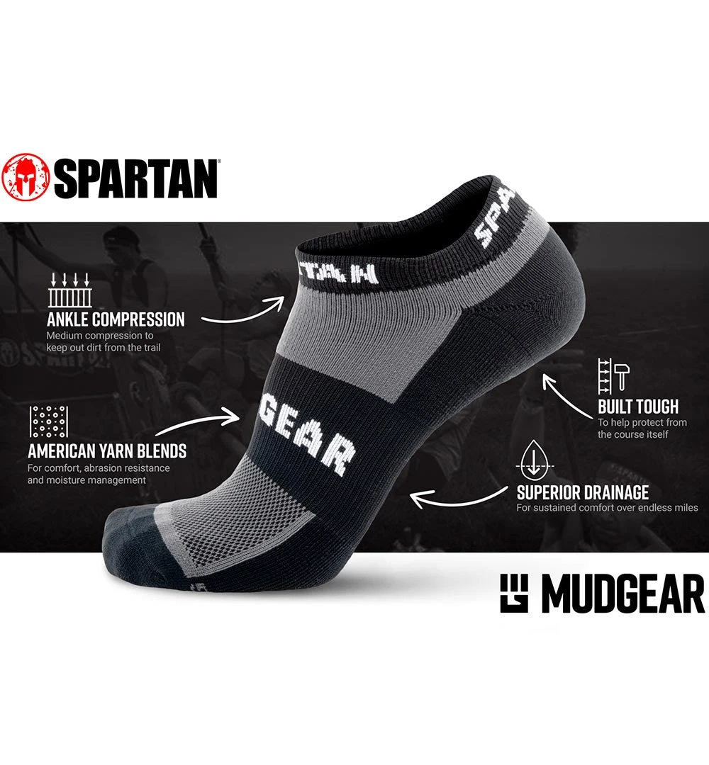 SPARTAN MudGear No Show Sock 7 SPARTAN MudGear No Show Sock - Image 7