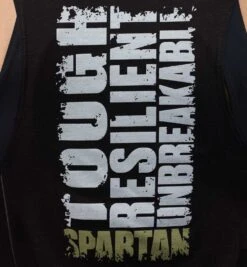SPARTAN Stacked Logo Tank - Women's -Sportswear Store SPARTAN Women Stacked Logo Tank Black 4