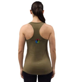 SPARTAN Trifecta Battle Tank - Women's -Sportswear Store SPARTAN Women Trifecta Battle Tank Olive 3 2