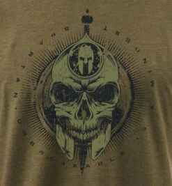 SPARTAN Warrior Skull Tee - Men's 6 SPARTAN Warrior Skull Tee - Men's -Sportswear Store SkullWarriorTee3