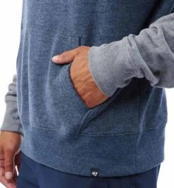 '47 BRAND SPARTAN '47 Match Raglan Hood - Men's -Sportswear Store Spartan 47 Mens Match Raglan Hood Navy 4