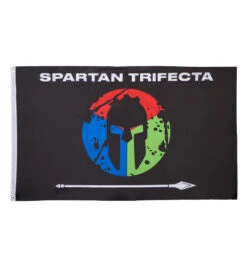 SPARTAN Commemorative Jumbo Flag Trifecta