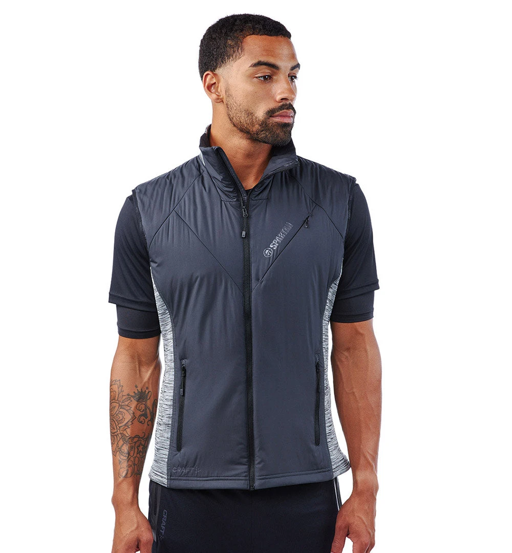 SPARTAN By CRAFT Polar Midlayer Vest - Men's 1 SPARTAN By CRAFT Polar Midlayer Vest - Men's