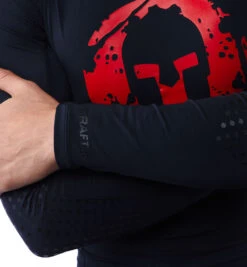 SPARTAN By CRAFT Pro Series Compression LS Top - Men's -Sportswear Store Spartan Craft Mens Pro Series Compression LS Top Black 7