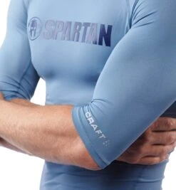 SPARTAN By CRAFT Pro Series Compression SS Top - Men's -Sportswear Store Spartan Craft Mens Pro Series Compression SS Top Slate 4
