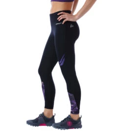SPARTAN By CRAFT Charge Shape Tight - Women's -Sportswear Store Spartan Craft Womens Charge Shape Tight Black Purple 3