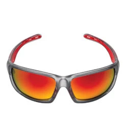 SPARTAN By Franklin Sport Sunglasses -Sportswear Store Spartan Franklin Sport Sunglasses Grey Red 2