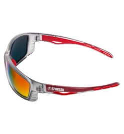SPARTAN By Franklin Sport Sunglasses -Sportswear Store Spartan Franklin Sport Sunglasses Grey Red 4