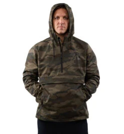 SPARTAN Camouflage Anorak Jacket - Men's -Sportswear Store Spartan Mens Camouflage Anorak Jacket Green Camo 4