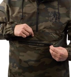 SPARTAN Camouflage Anorak Jacket - Men's -Sportswear Store Spartan Mens Camouflage Anorak Jacket Green Camo 5