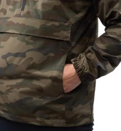 SPARTAN Camouflage Anorak Jacket - Men's -Sportswear Store Spartan Mens Camouflage Anorak Jacket Green Camo 7