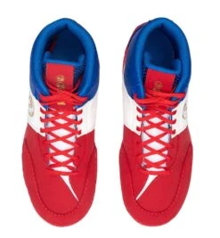 SPARTAN Combat Dake Wrestling Shoe - Men's -Sportswear Store Spartan Mens Combat Dake Wrestling Shoe Red White Blue 5 a1913fe3 d20b 4426 ad14 0553483ad97f
