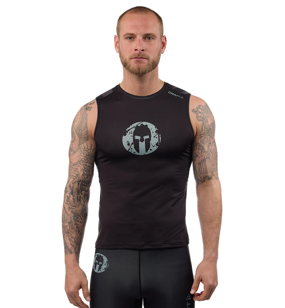 SPARTAN By CRAFT Delta 2.0 Compression Singlet - Men's 2 SPARTAN By CRAFT Delta 2.0 Compression Singlet - Men's - Image 2