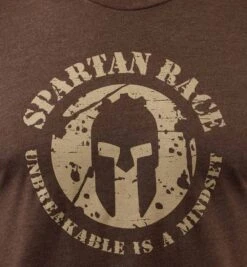 SPARTAN Show No Mercy Tee - Men's -Sportswear Store Spartan Mens Show No Mercy Tee Brown 4