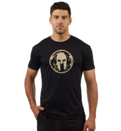 SPARTAN Statement Tee - Men's -Sportswear Store Spartan Mens Statement Tee Black 1