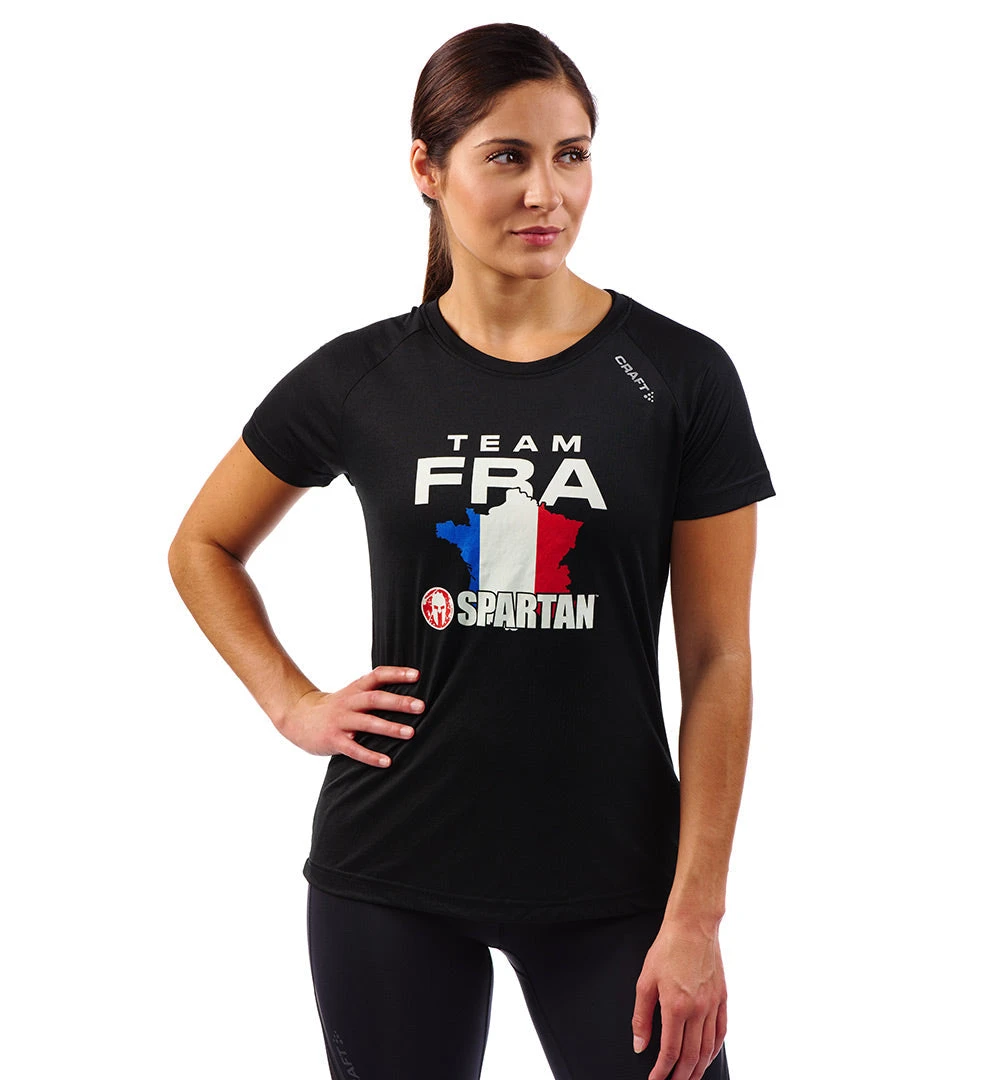 SPARTAN France Team Tee - Women's 2 SPARTAN France Team Tee - Women's - Image 2