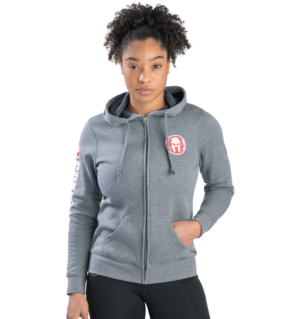 SPARTAN By CRAFT Full Zip Hoodie - Women's 2 SPARTAN By CRAFT Full Zip Hoodie - Women's - Image 2