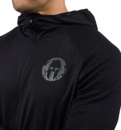 SPARTAN By CRAFT Adv HIT Zip Hoodie - Men's -Sportswear Store spartan craft adv hit zip black mens alt3