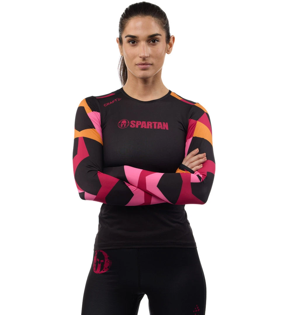 SPARTAN By CRAFT Delta 2.0 Compression LS Top - Women's 3 SPARTAN By CRAFT Delta 2.0 Compression LS Top - Women's - Image 3