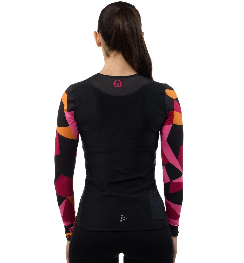 SPARTAN By CRAFT Delta 2.0 Compression LS Top - Women's 4 SPARTAN By CRAFT Delta 2.0 Compression LS Top - Women's - Image 4