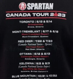 SPARTAN 2023 Canada Series Tee - Men's -Sportswear Store spartan mens canada 2023 tee alt2