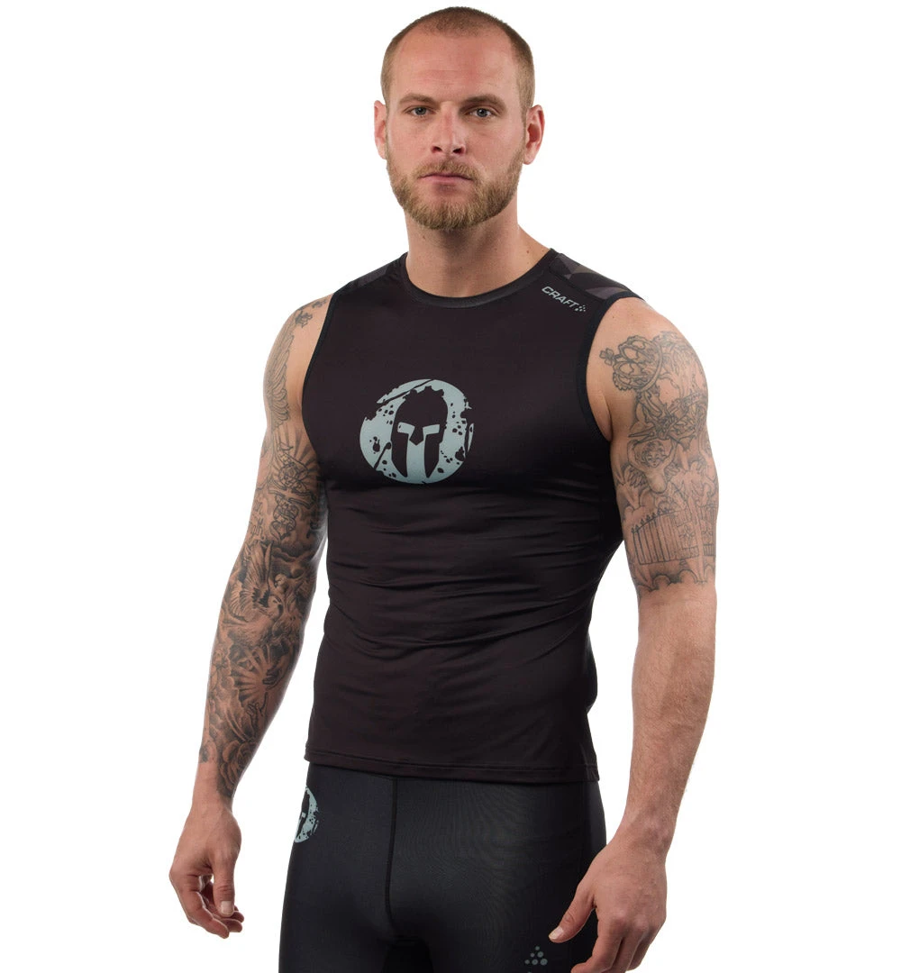 SPARTAN By CRAFT Delta 2.0 Compression Singlet - Men's 3 SPARTAN By CRAFT Delta 2.0 Compression Singlet - Men's - Image 3
